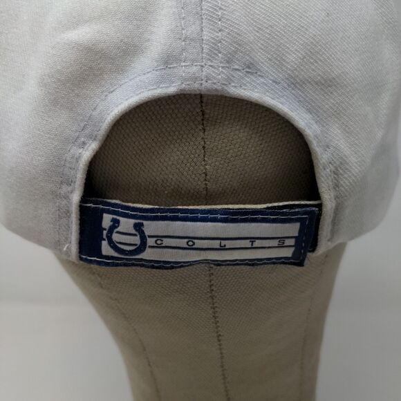 NFL Team Apparel Men's Strapback Hat White Size OSFA Embroidered Logo - Picture 9 of 13